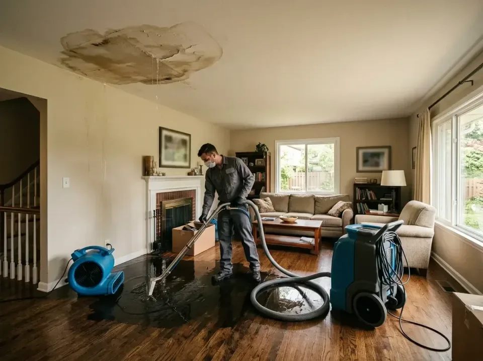 attic-pipe-burst-ceiling-drip-008 — frequently asked questions, Water Damage Restoration & Carpet Care in Wilmington Island,…